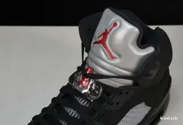 METALLIC AIR BLACK 5 JORDAN (2016) 845035-003 0610